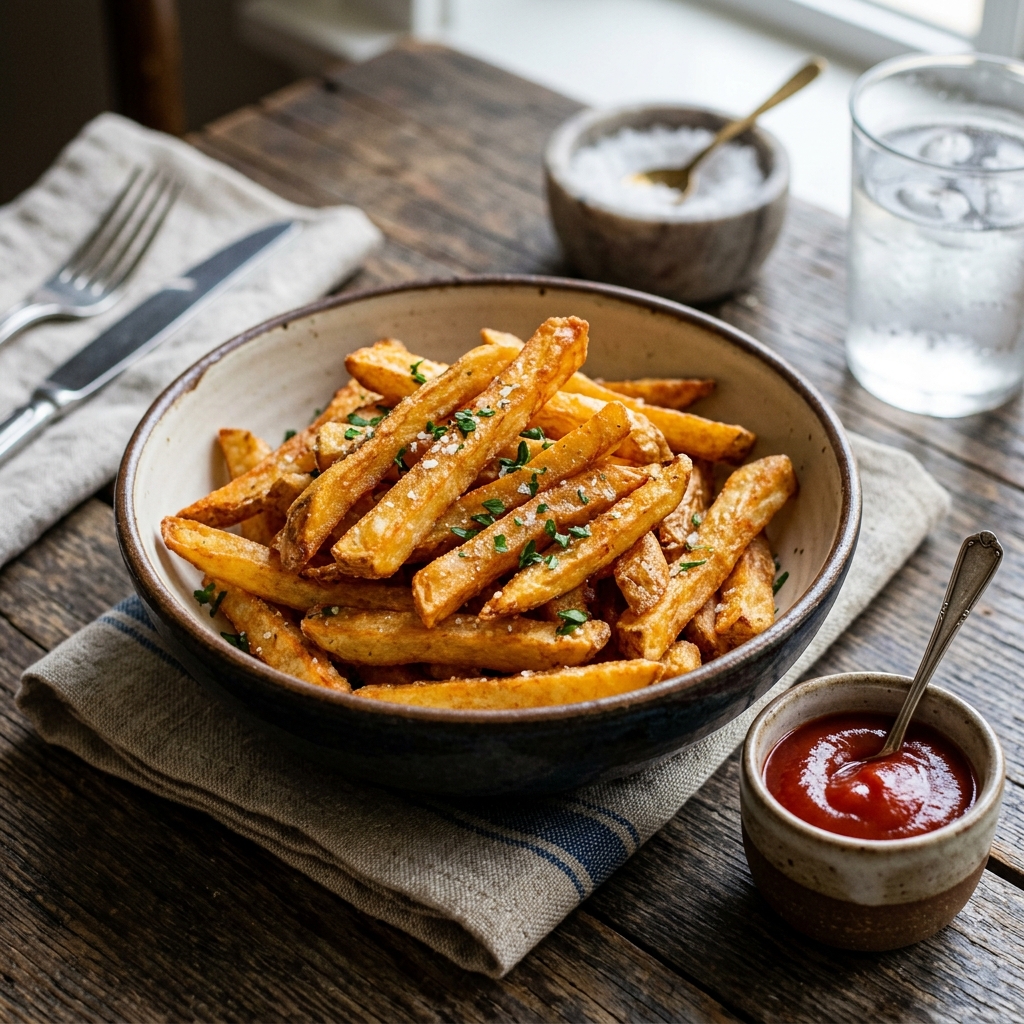 Cooked French Fries